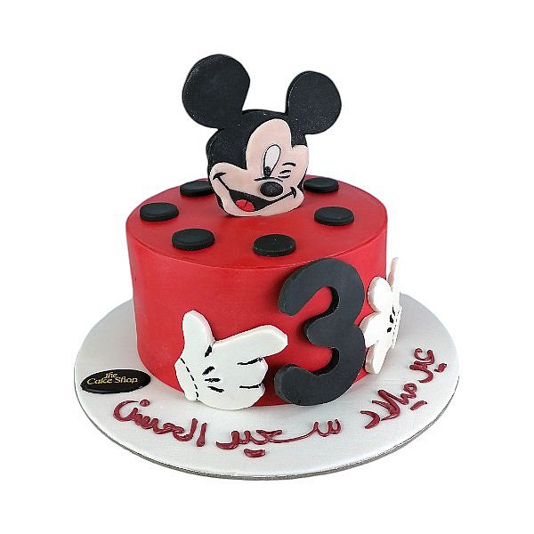 Mickey Mouse cake