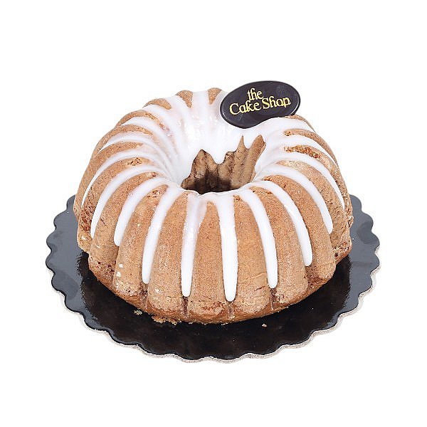 Lemon cake with raspberries