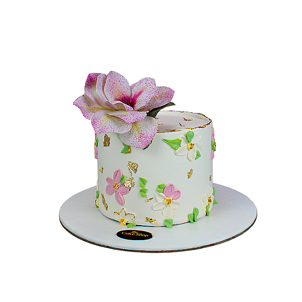 Flower cake 8