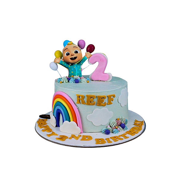 baby birthday cake