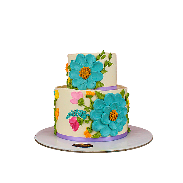 Flower cake 7