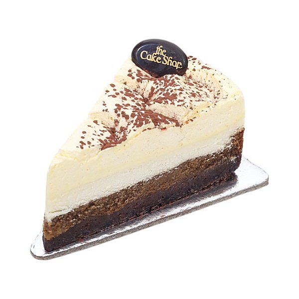 Tiramisu Cheesecake Piece