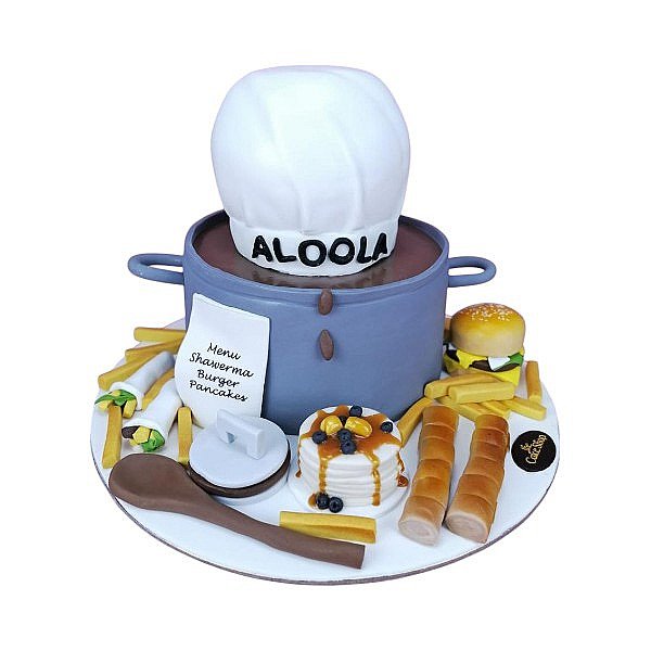 "The Professional Chef's Cake"