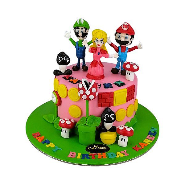 Super Mario cake