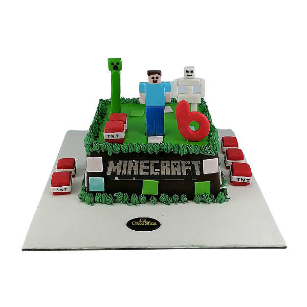 Minecraft cake