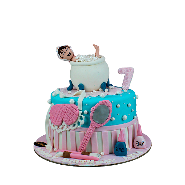 baby girl cake