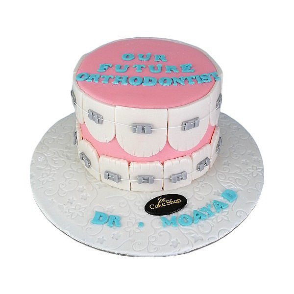 Braces Cake