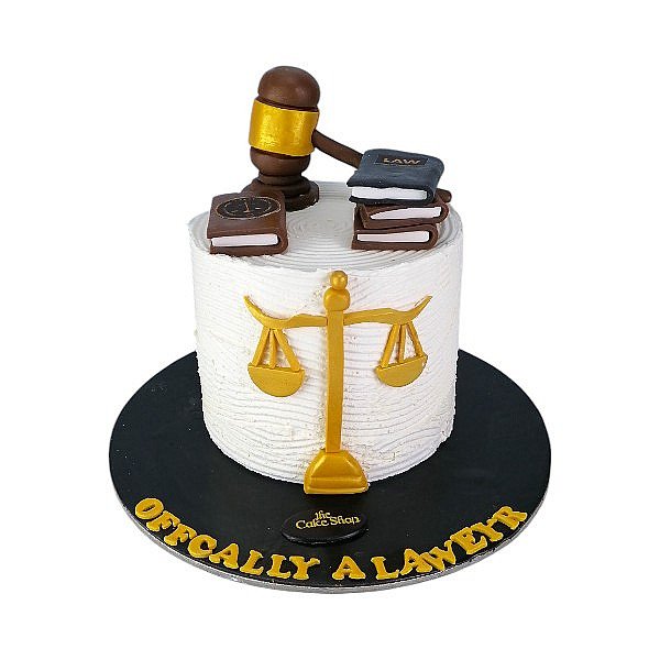 Lawyer Cake
